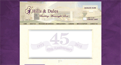 Desktop Screenshot of hillsdales.org